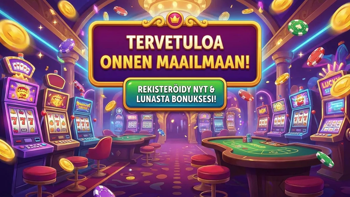 Rekisteröidy bonuksella